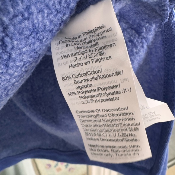 J.Crew Factory Blue Pullover Sweater - Picture 6 of 7